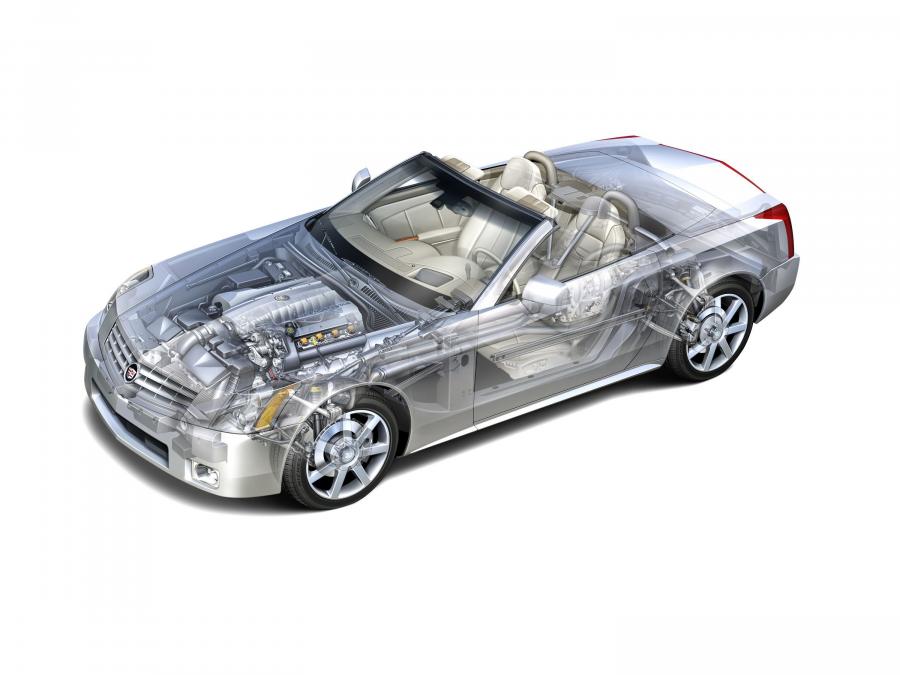  Cadillac XLR Roadster 2004 года  (фото 18 из 128)